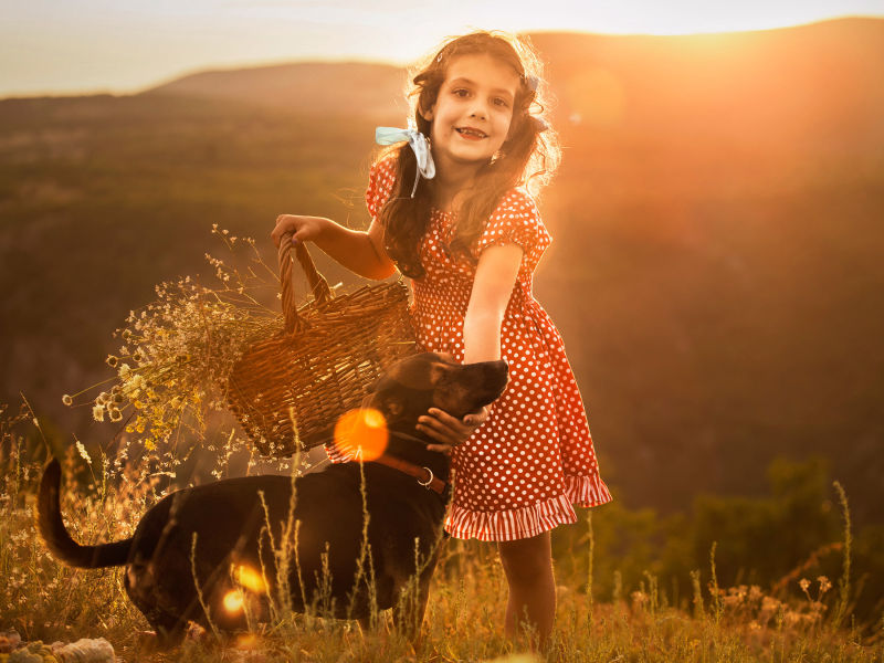 Portret deteta, bebe u parku - porodične fotografije 